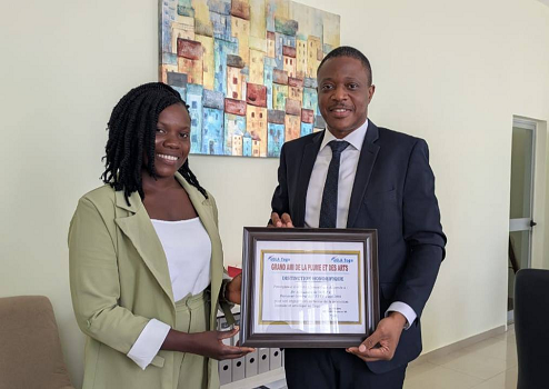 Prix littéraires au Togo : le Centre togolais des expositions et foires honoré pour son engagement culturel