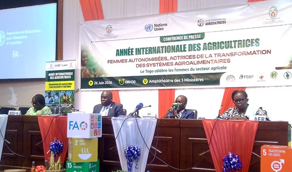 Togo : l’Année internationale de la Femme agricultrice 2026 lancée pour accélérer l’autonomisation économique des femmes rurales