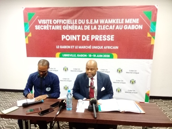 ZLECAf : Wamkele Mene salue les avancées du Gabon et mise sur son potentiel industriel