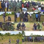 Campagne nationale de reboisement : À Azovou, Police et Eaux et Forêts unissent leurs efforts pour restaurer le couvert végétal.