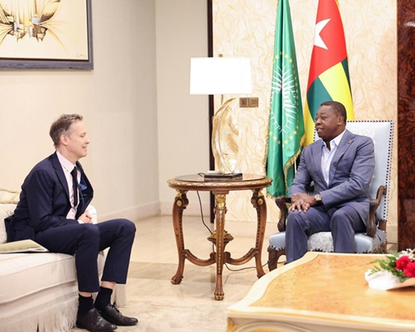 Togo-Union européenne : Gwilym Ceri Jones salue l’essor d’un partenariat « mutuellement bénéfique »