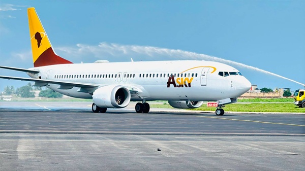 Transport aérien : ASKY renforce sa flotte avec un nouveau Boeing 737 MAX 8