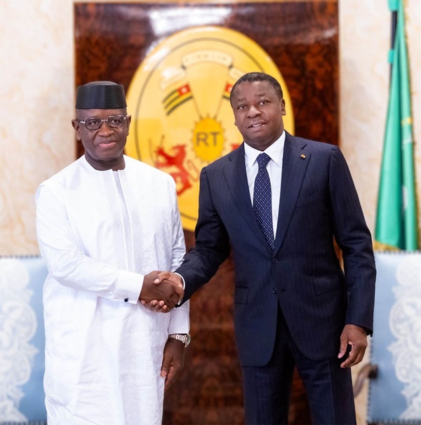 Alliance Politique Africaine: Faure Gnassingbé accueille le président en exercice de la CEDEAO, Julius Maada Bio