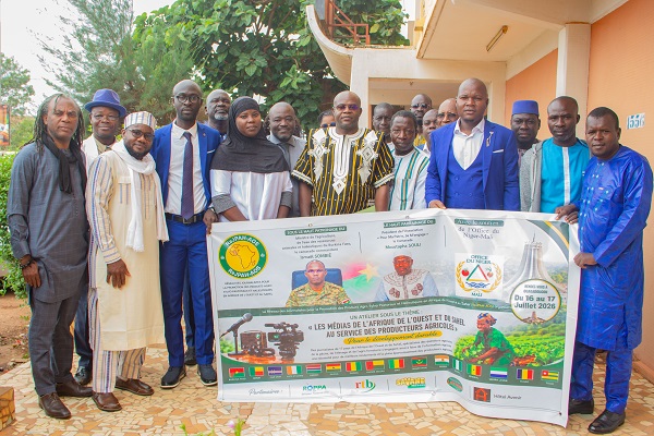 Burkina Faso : le REJPAH-AOS mobilise les médias ouest-africains au service des producteurs agricoles