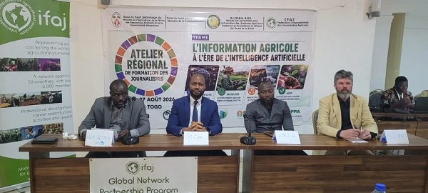 ReJPAH-AOS : à Lomé, les journalistes agricoles de la sous-région repensent leur métier à l’ère de l’IA