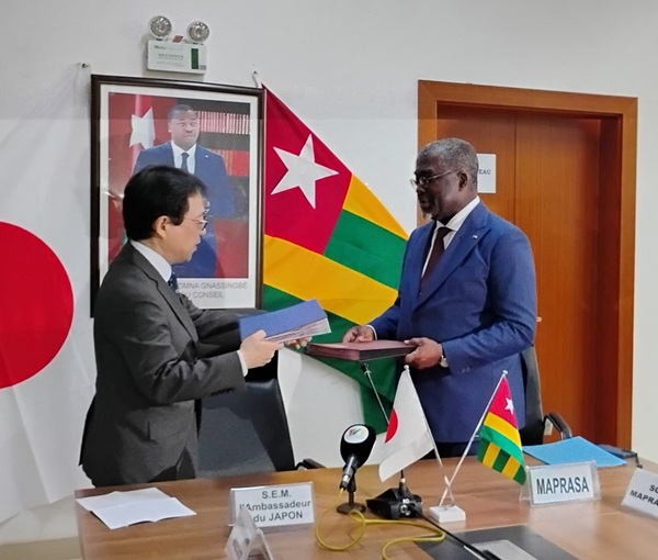 Sécurité alimentaire : le Japon mobilise 800 millions de FCFA pour soutenir le Togo